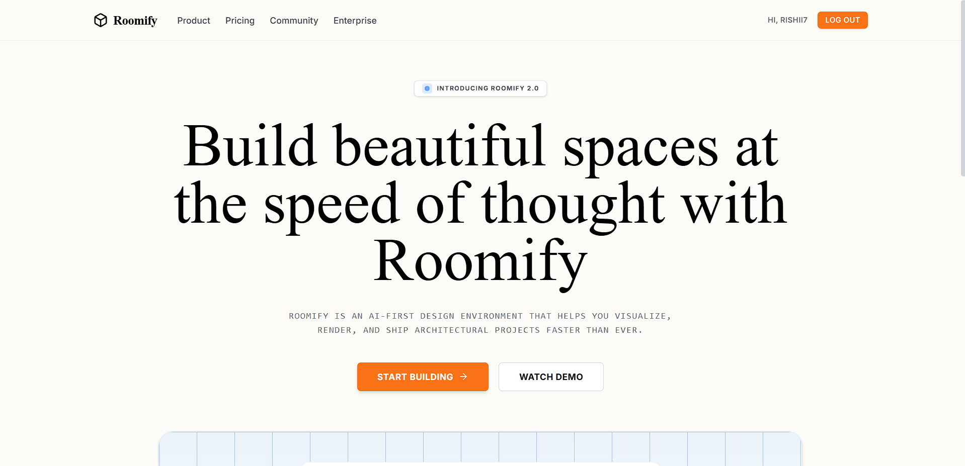 ROOMIFY — screenshot