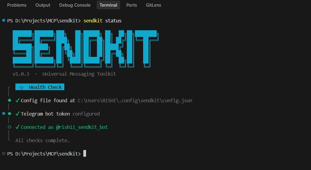 SENDKIT — screenshot